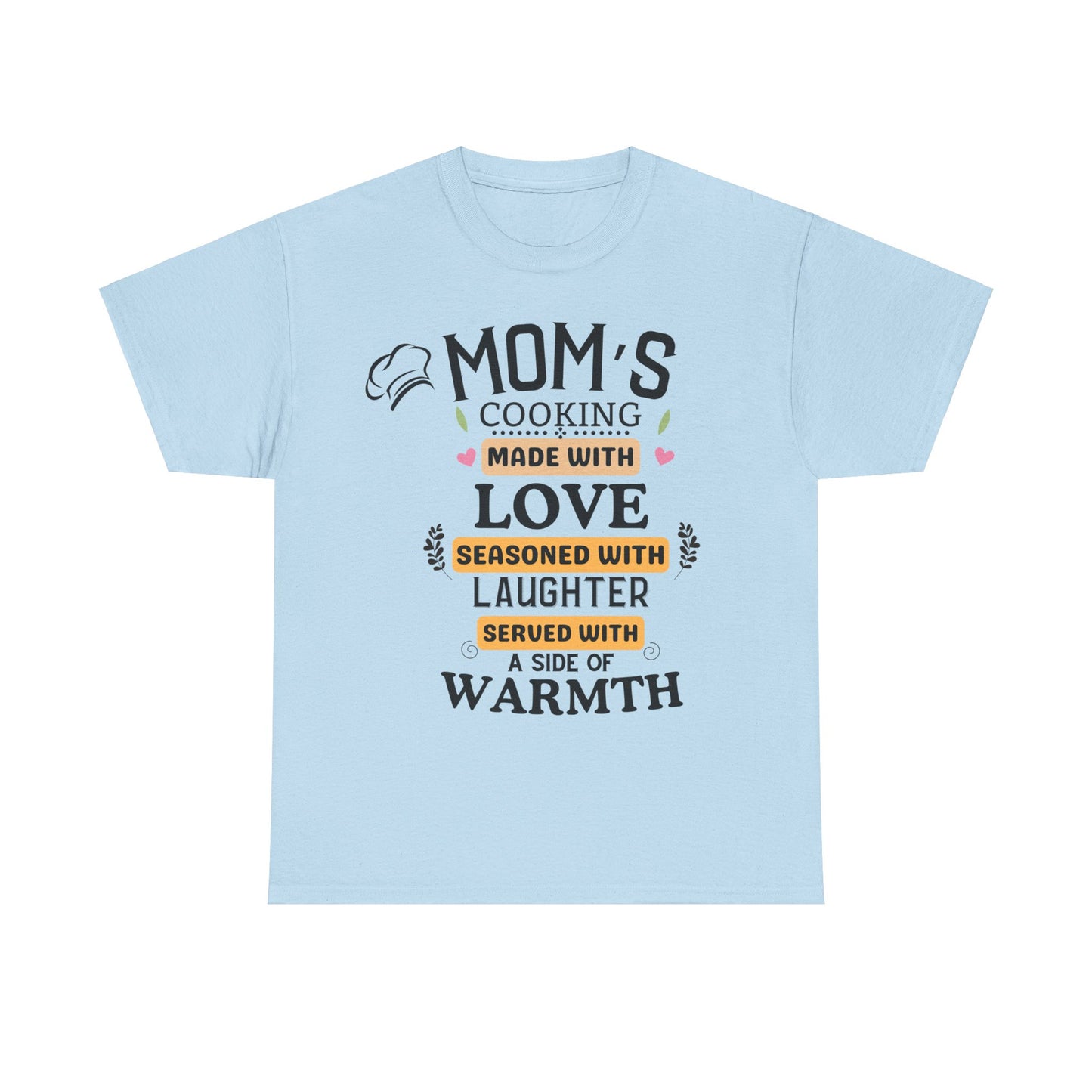 Mom's Kitchen 'Seasoned with Laughter" T-Shirt