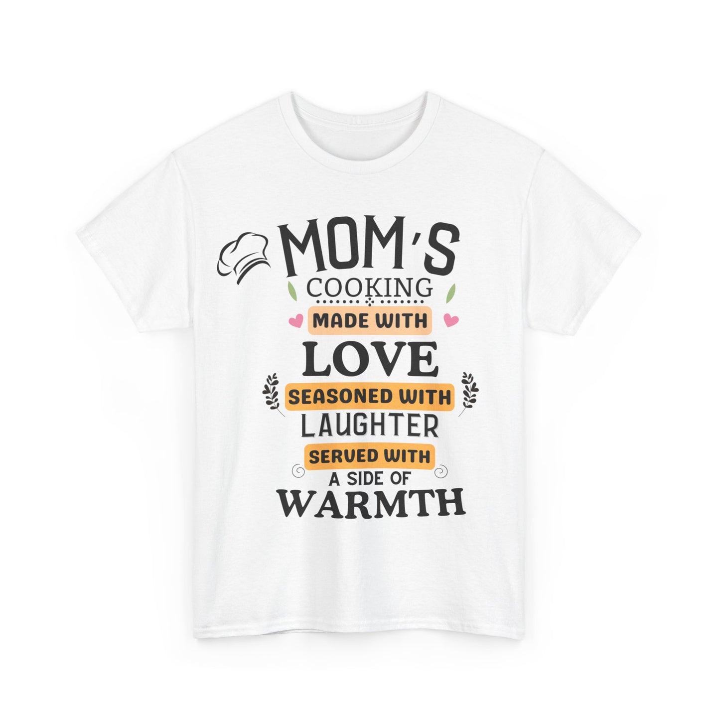 Mom's Kitchen 'Seasoned with Laughter" T-Shirt