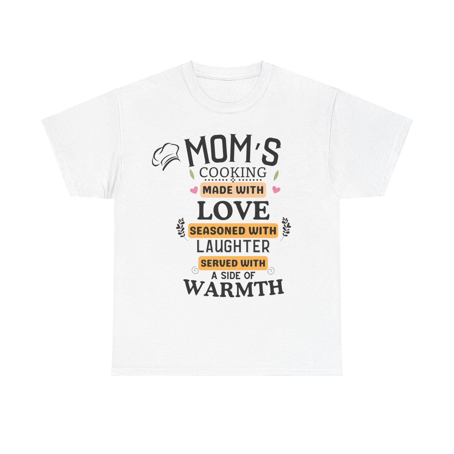 Mom's Kitchen 'Seasoned with Laughter" T-Shirt