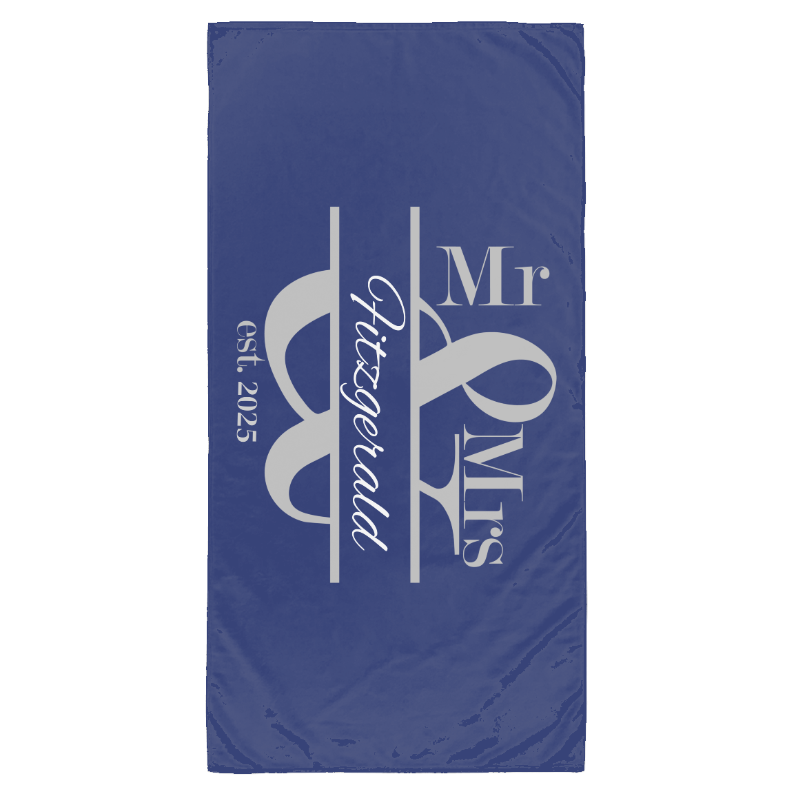 Mr. and Mrs. Vacation and Summer Beach Towel | Bridal Gift!
