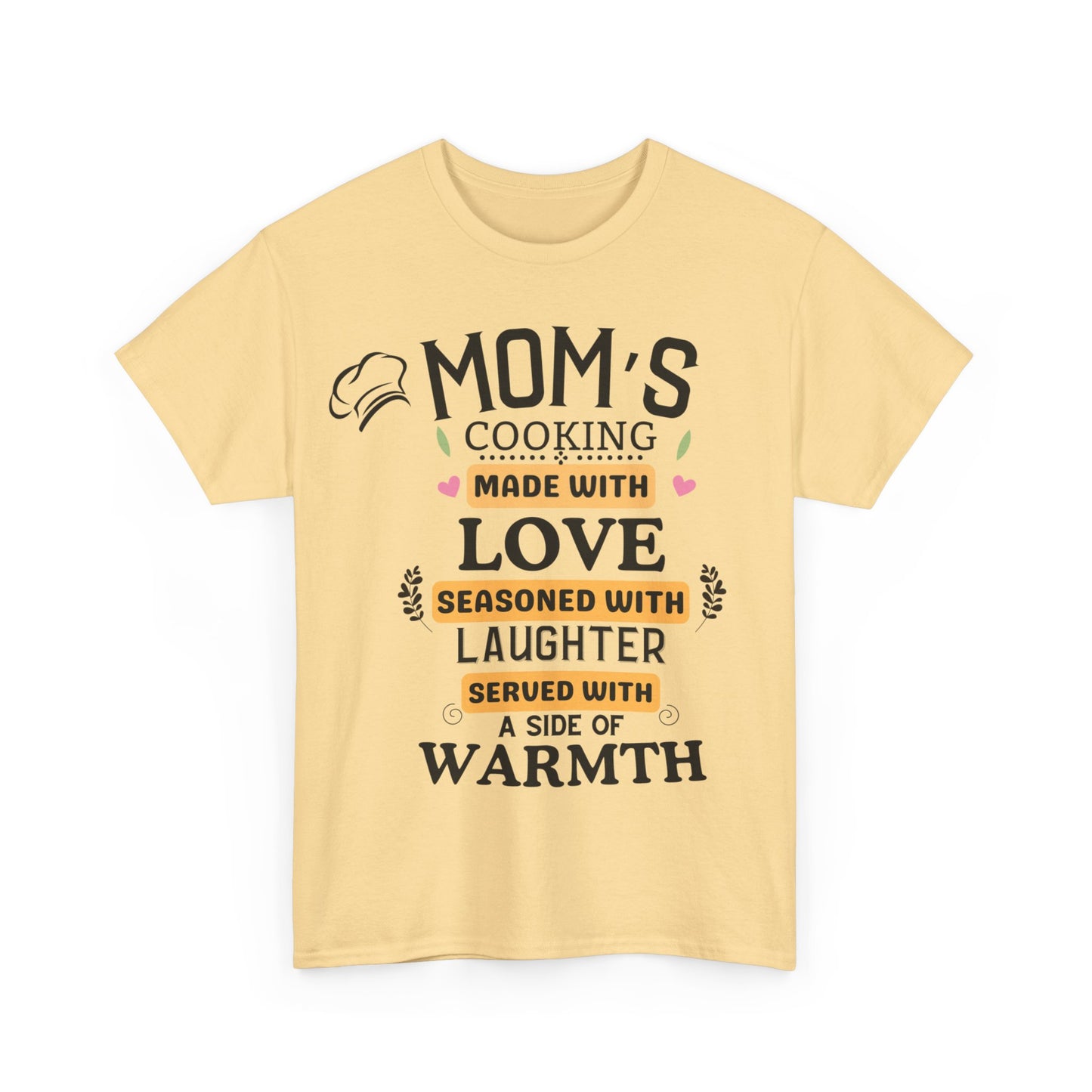Mom's Kitchen 'Seasoned with Laughter" T-Shirt