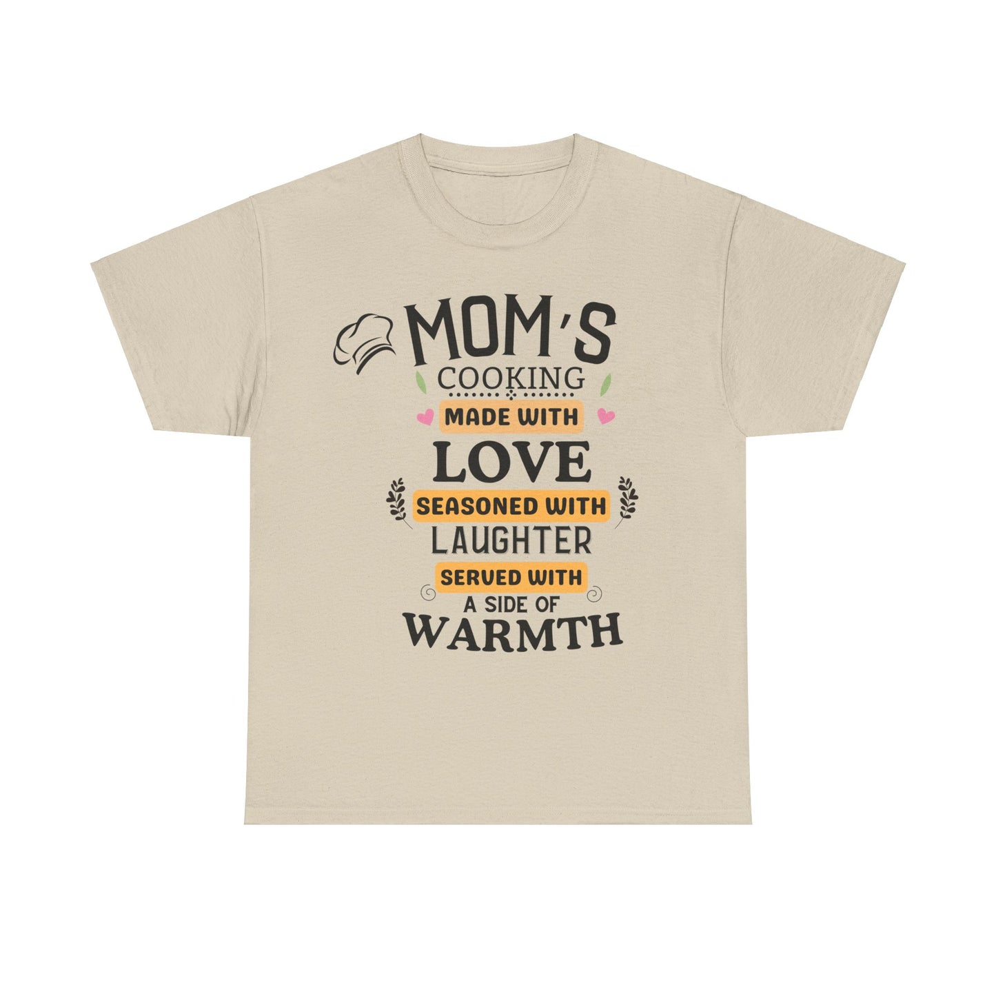 Mom's Kitchen 'Seasoned with Laughter" T-Shirt