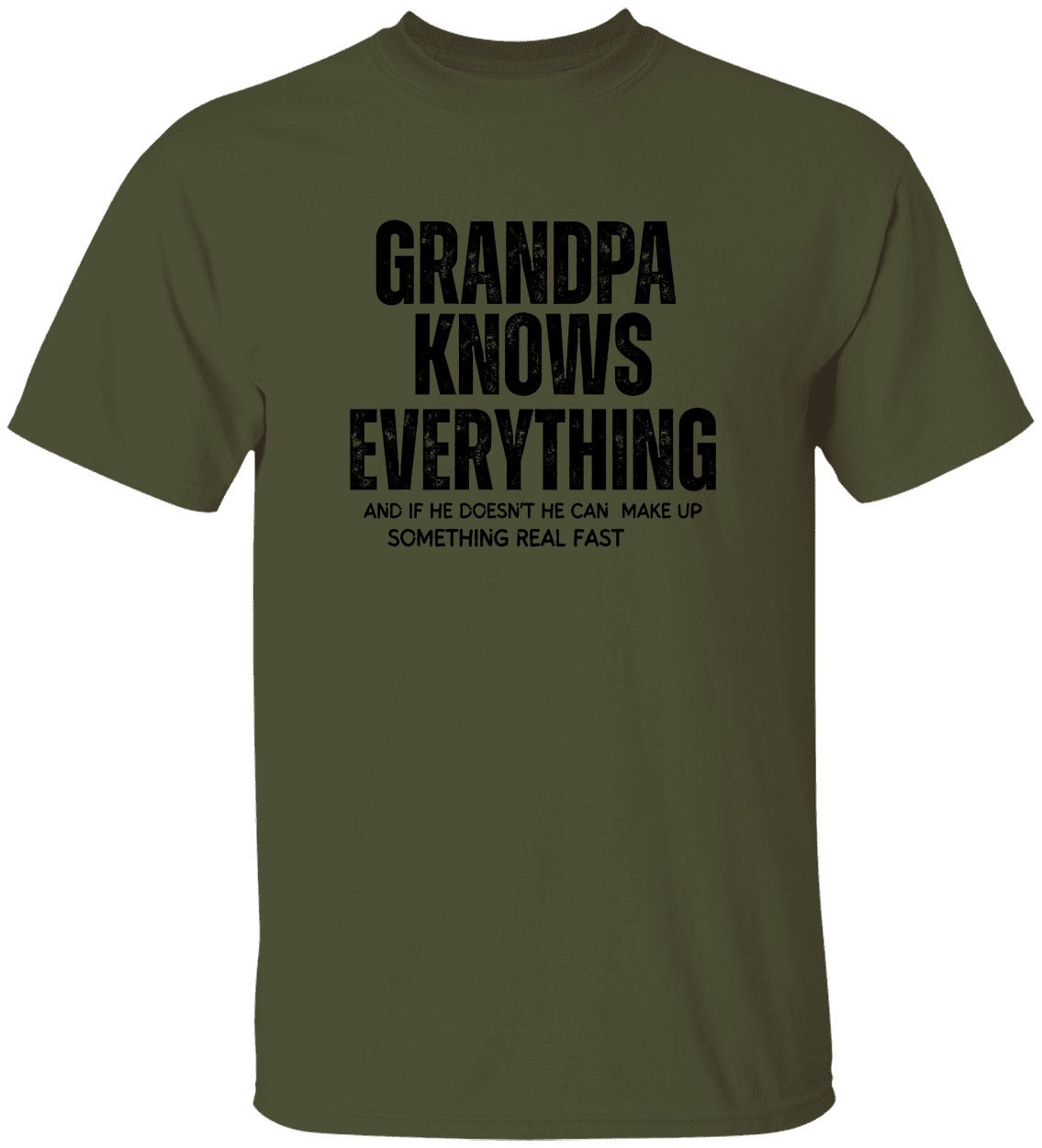 Grandpa Knows Everything, Funny Grandpa Shirt, Best Grandpa Gift