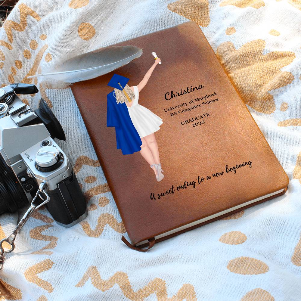 2025 Personalized Graduation Journal | Her Graduation Keepsake Gift