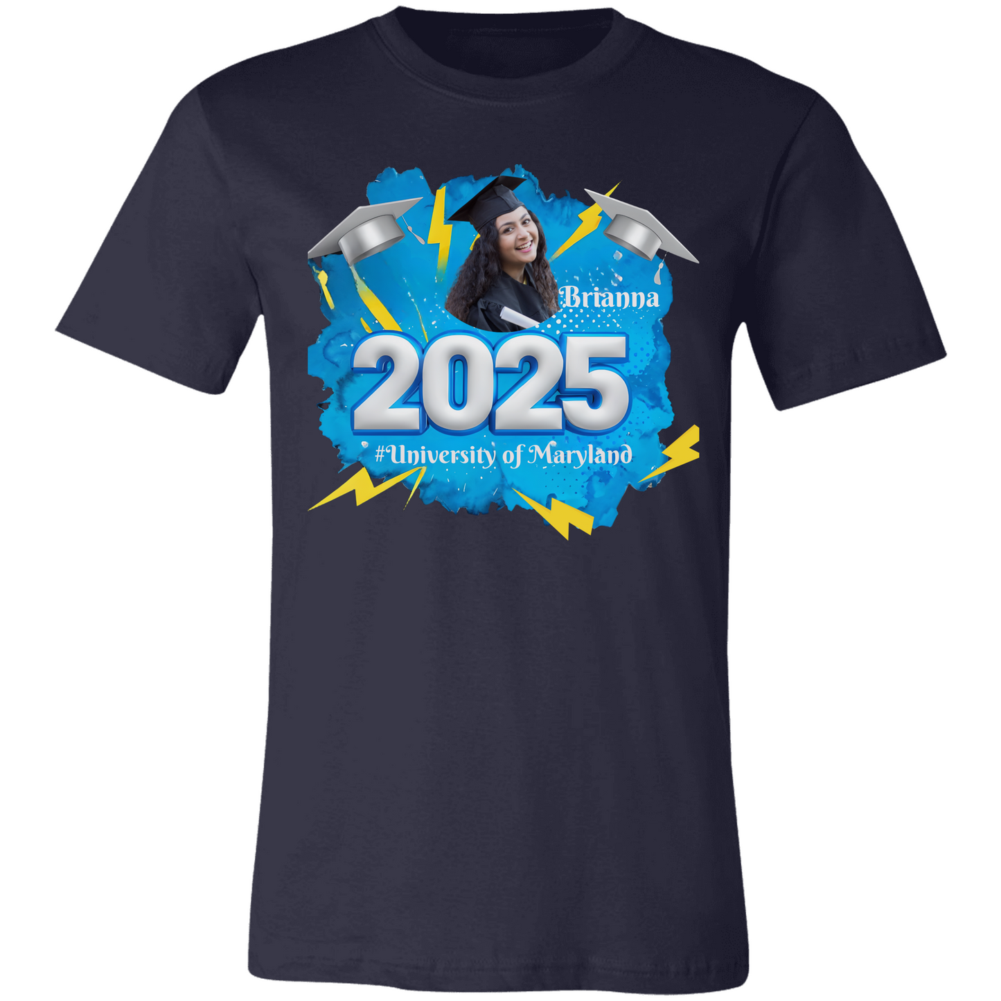 Personalized Graduation 2025 Shirts, Senior Grad Shirt, Custom Photo Tee