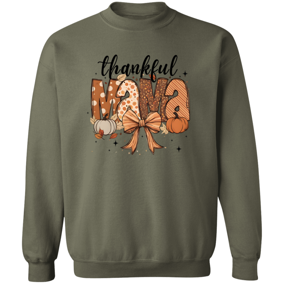 Holiday "Thankful Mama" Sweatshirt | Mom Sweatshirt