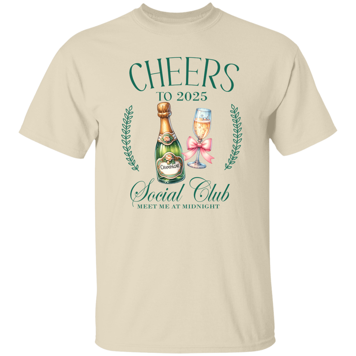New Year "Cheers to 2025" Holiday Apparel!