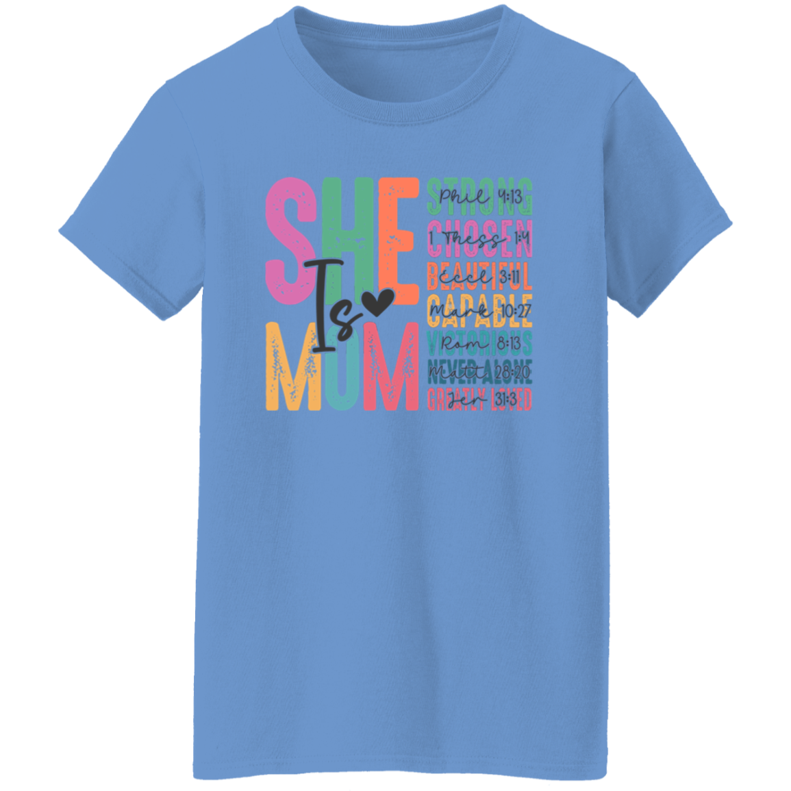To Mom "You Are All of These" Ladies" T-Shirt