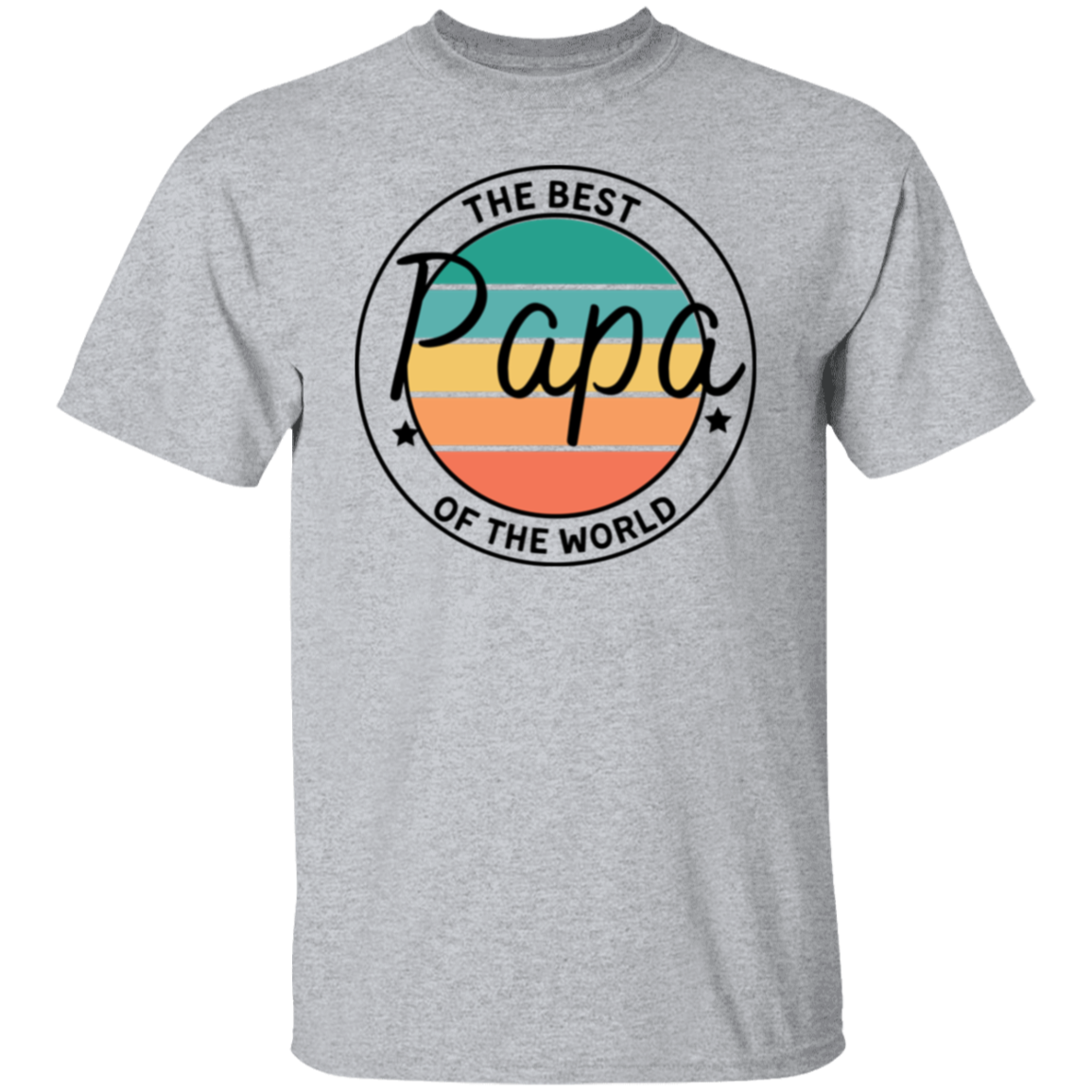 The Best Papa T-Shirt