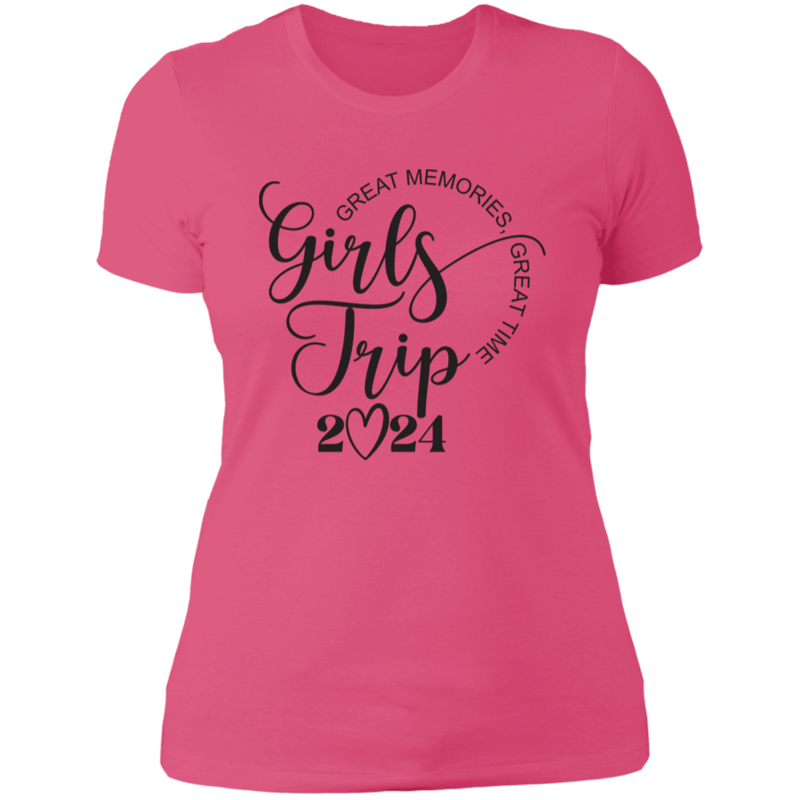 "Girl's Trip 2024" Ladies' Boyfriend T-Shirt