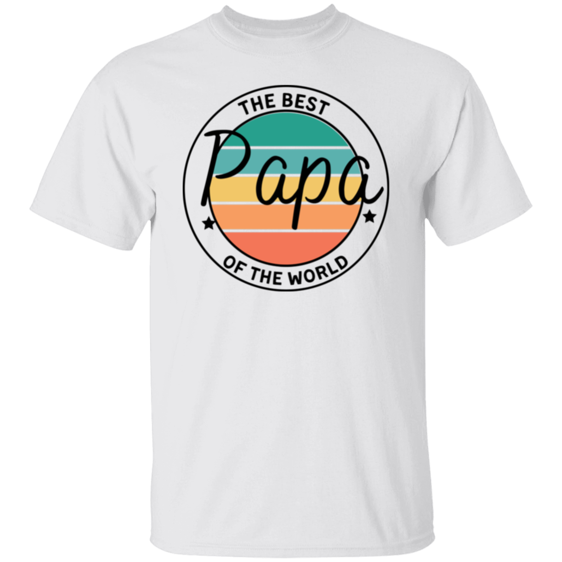 The Best Papa T-Shirt