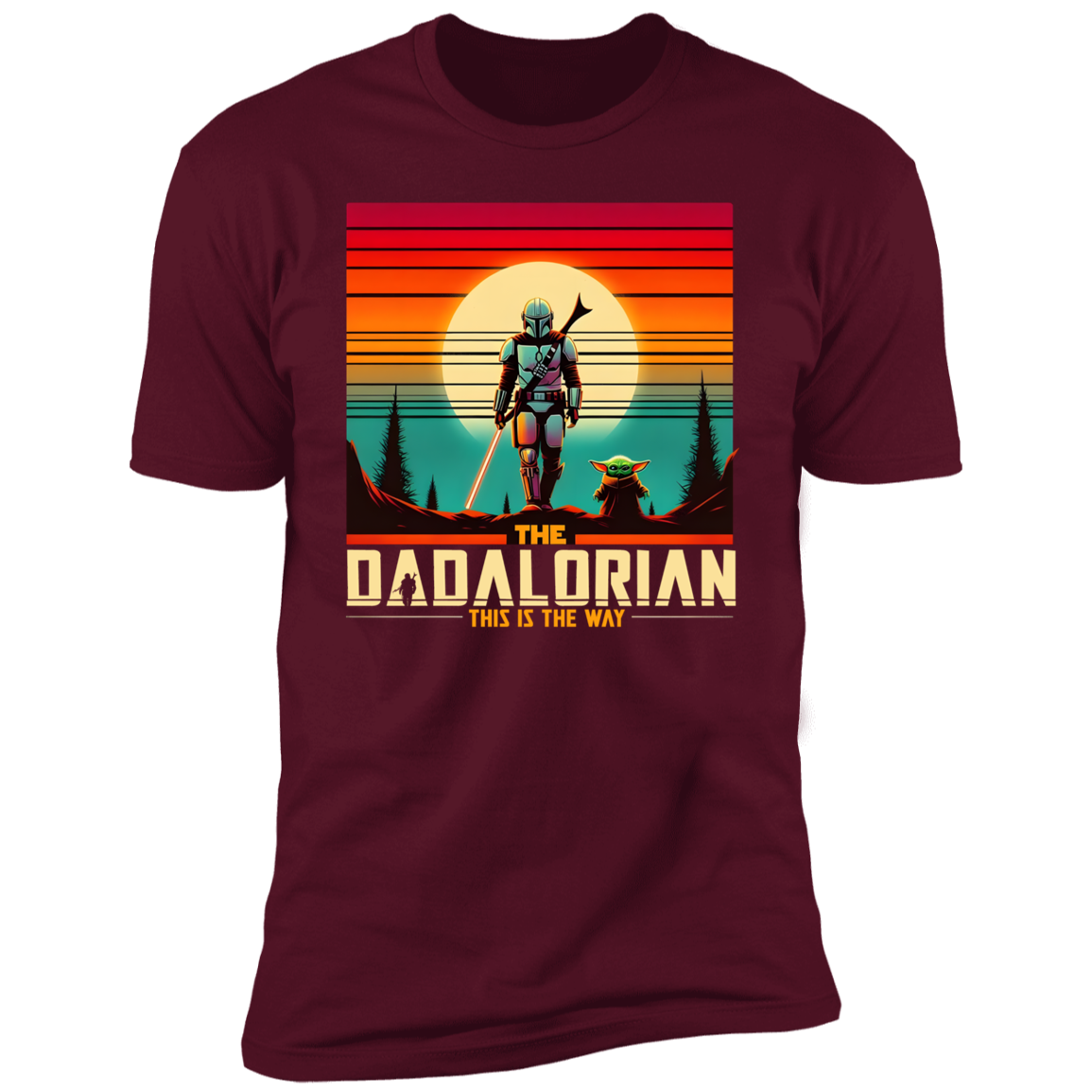 To Dad "Dadalorian" Short Sleeve T-Shirt