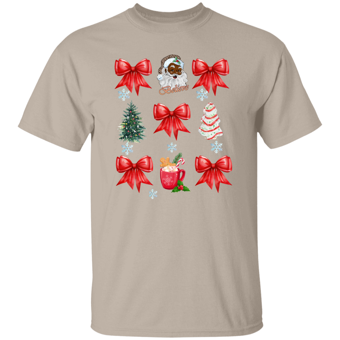 Coquette Bow Sweatshirt, Cute Red Ribbon Santa Sweatshirt!