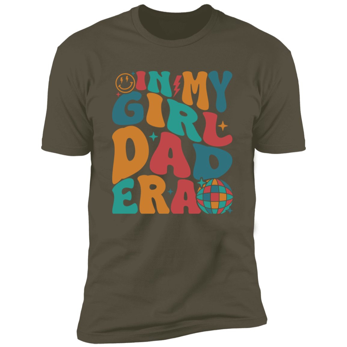 For Dad "In My Girl/Dad Era" Short Sleeve T-Shirt