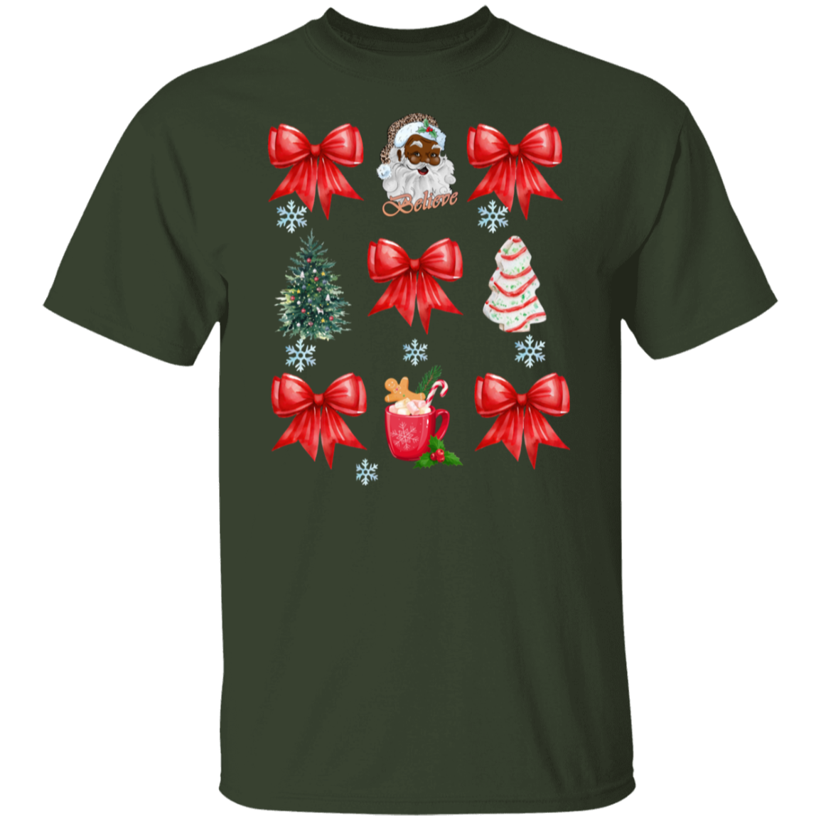 Christmas Santa Croquette T-Shirt