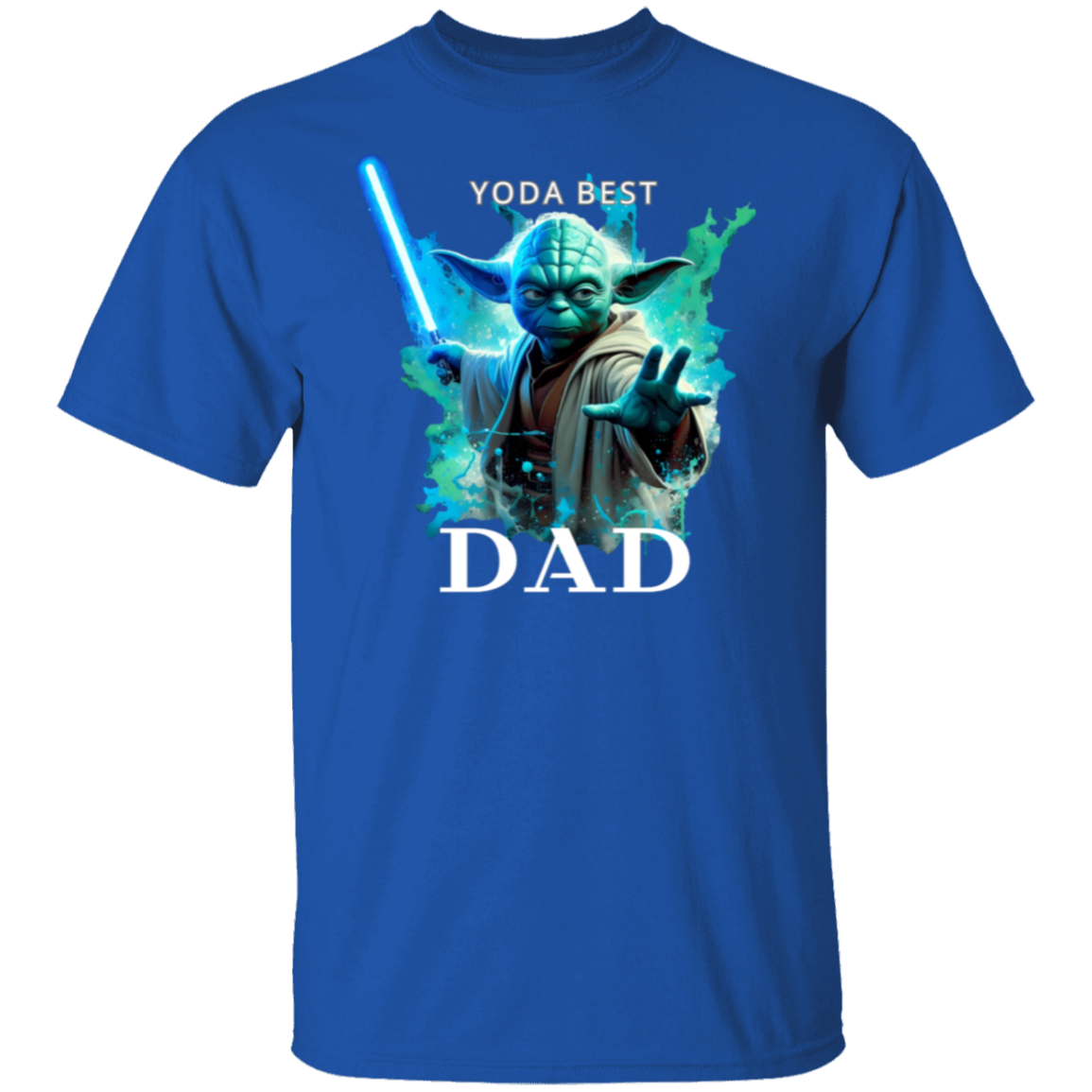 "Yoda" Best Dad Short Sleeve T-Shirt