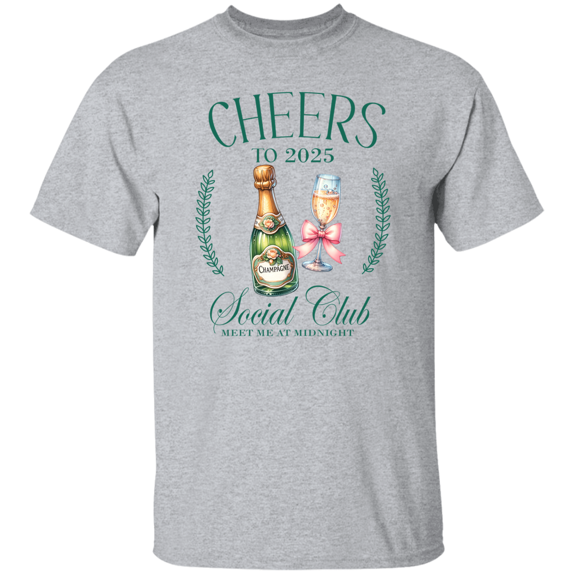 New Year "Cheers to 2025" Holiday Apparel!