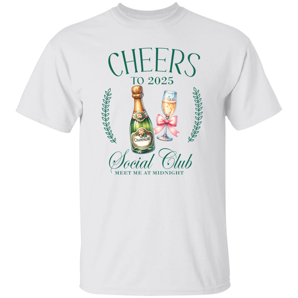New Year "Cheers to 2025" Holiday Apparel!