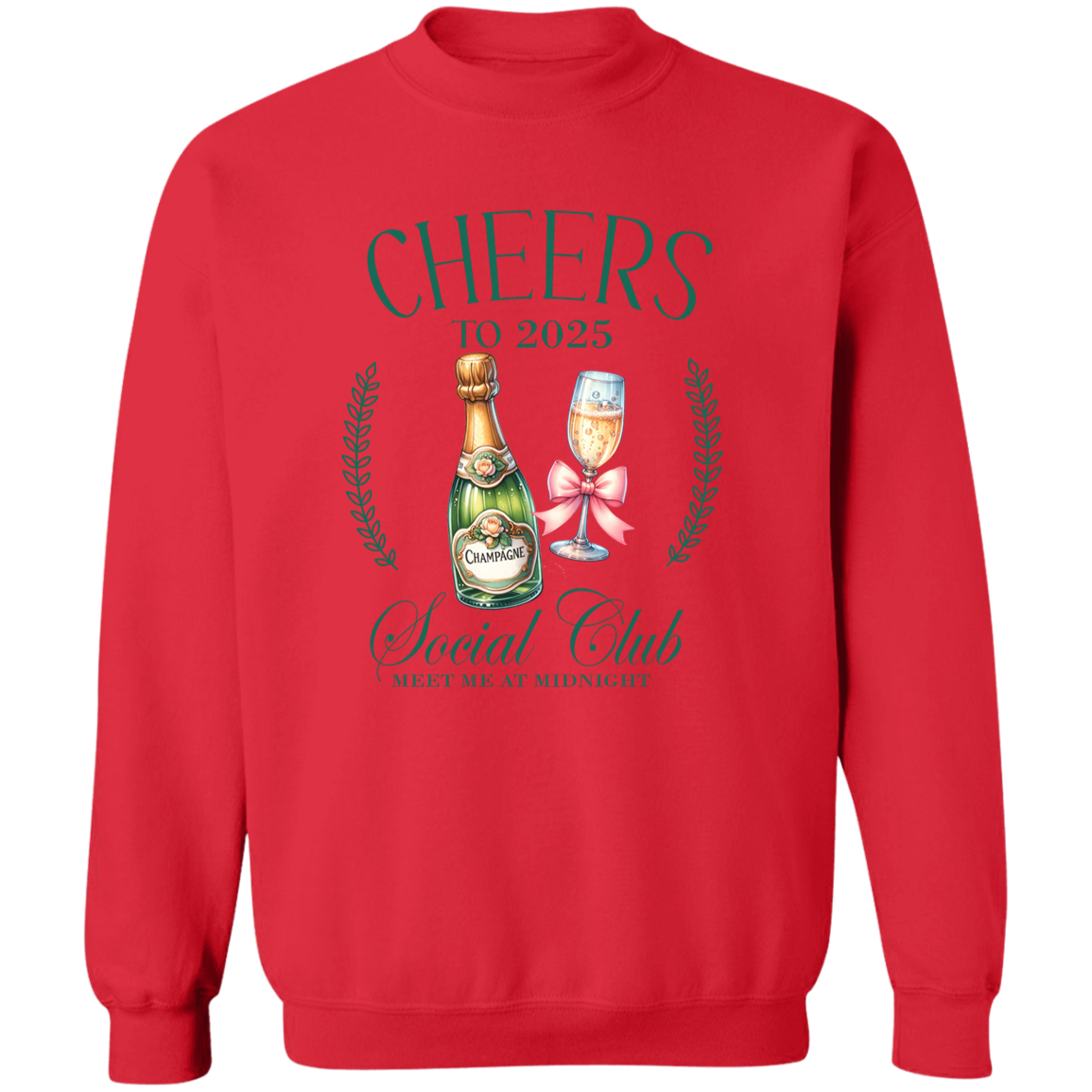 New Year "Cheers to 2025" Holiday Apparel!