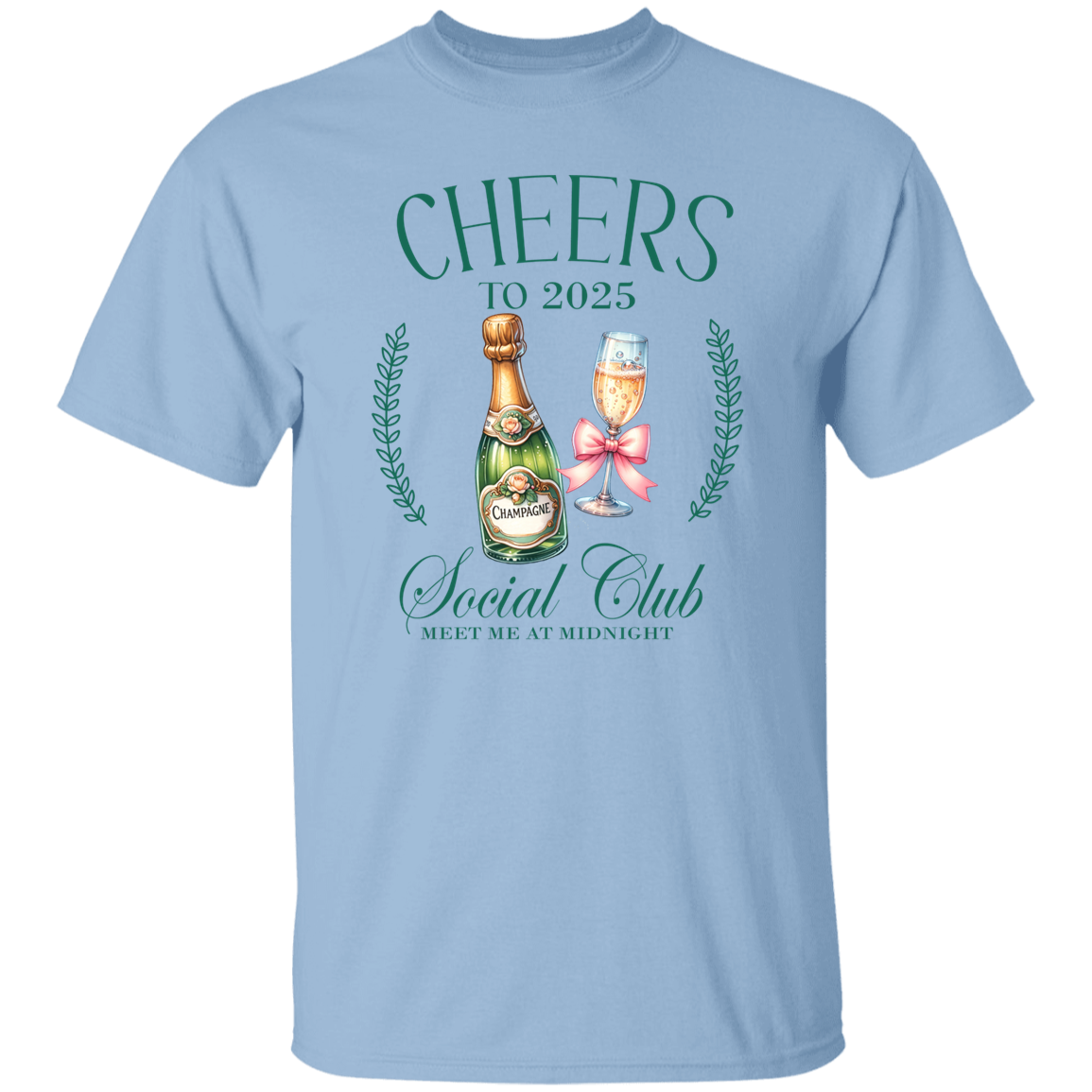 New Year "Cheers to 2025" Holiday Apparel!
