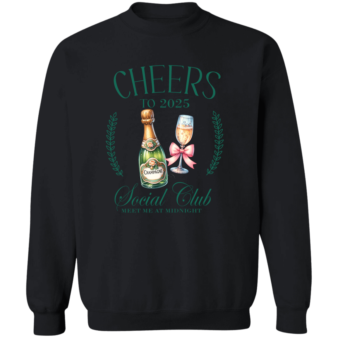 New Year "Cheers to 2025" Holiday Apparel!
