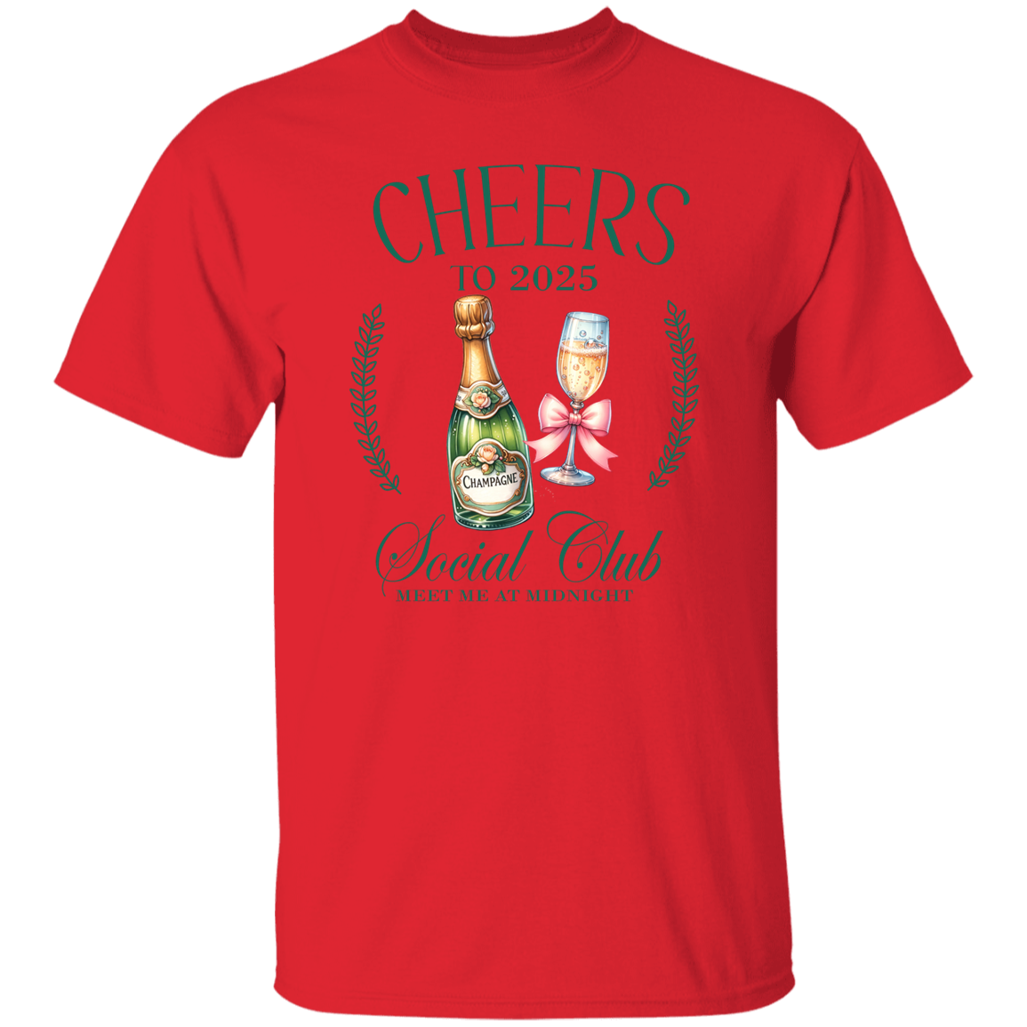 New Year "Cheers to 2025" Holiday Apparel!