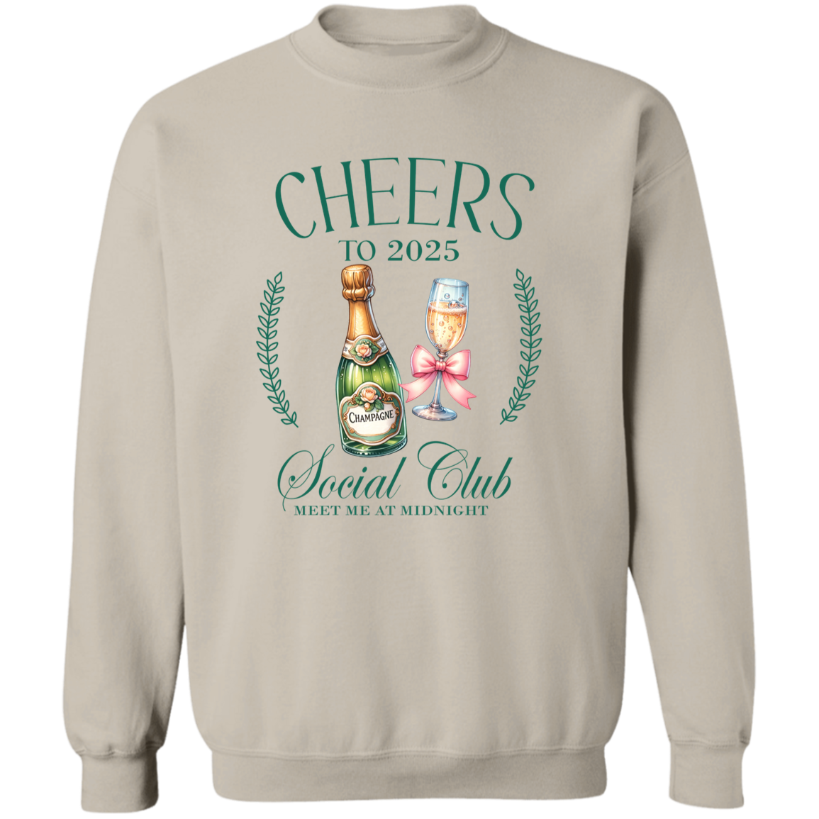 New Year "Cheers to 2025" Holiday Apparel!
