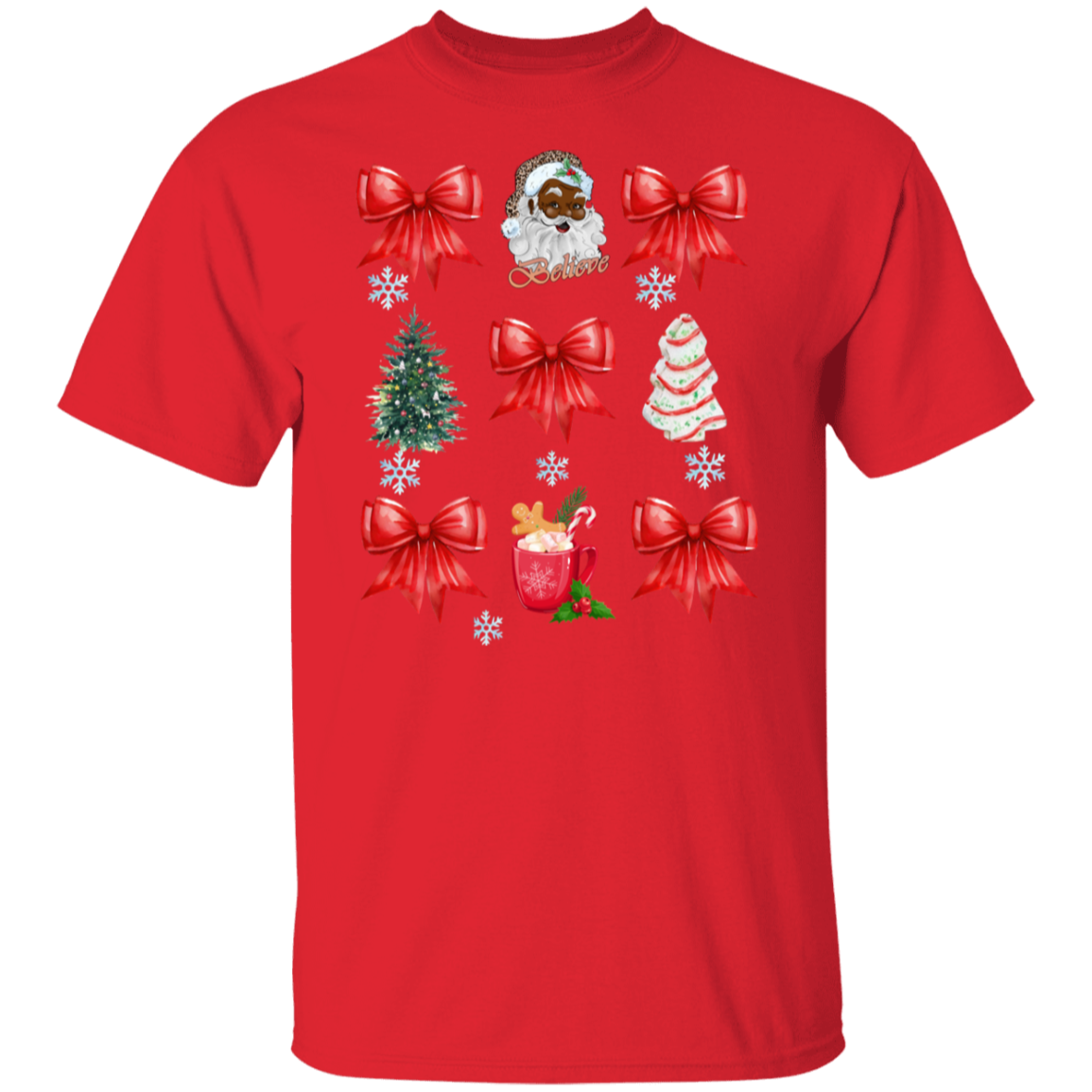 Christmas Santa Croquette T-Shirt