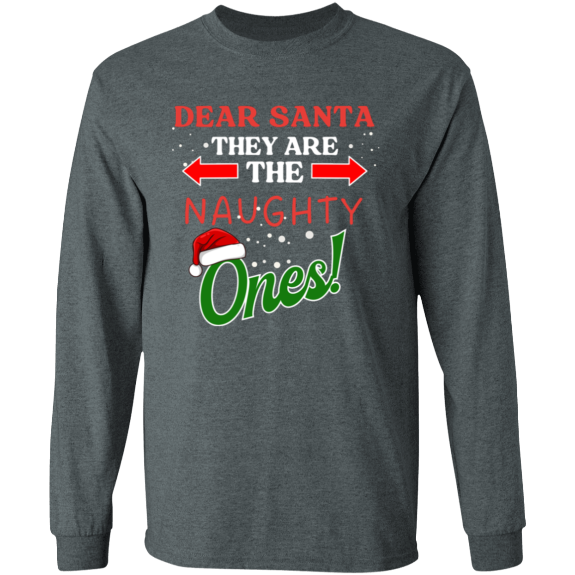 Funny Christmas "Naughty Ones" T-Shirt