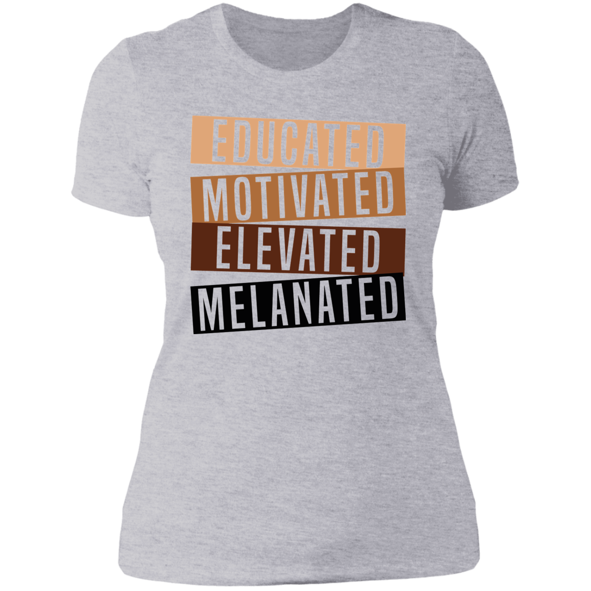 Educated/Elevated Ladies' Boyfriend T-Shirt