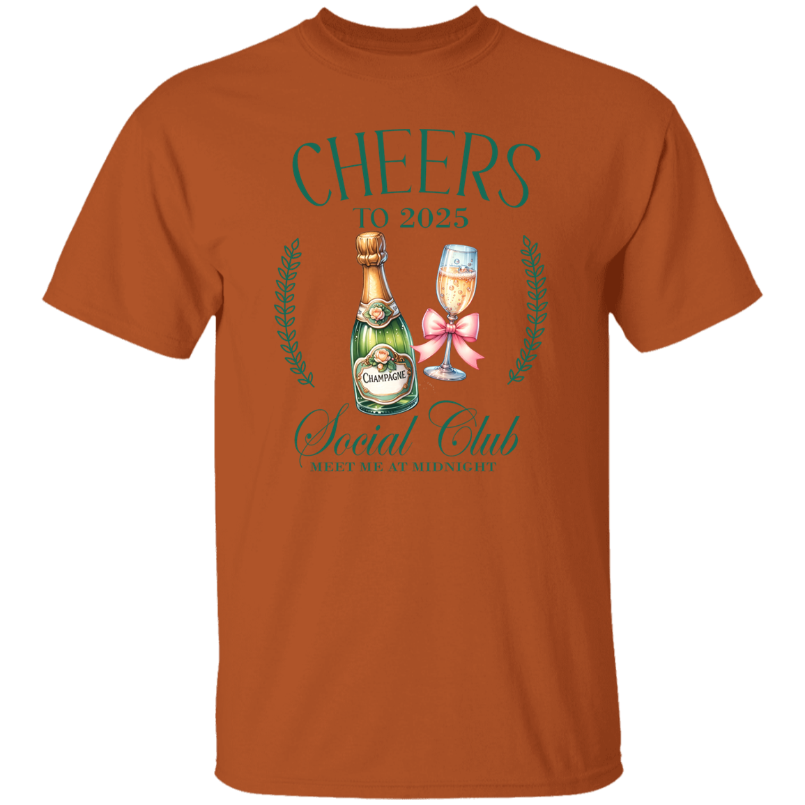 New Year "Cheers to 2025" Holiday Apparel!