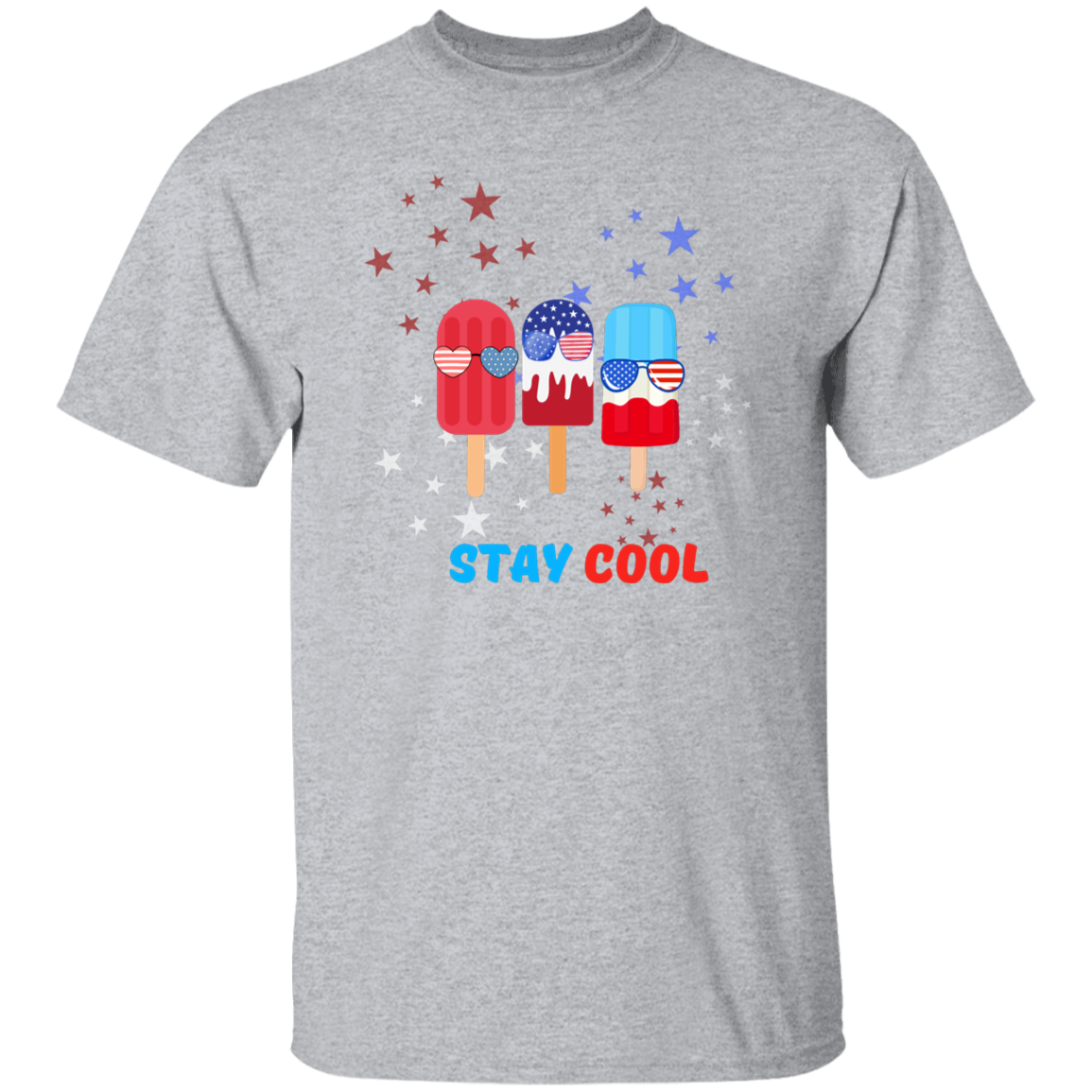 "Stay Cool" Summer Short Sleeve T-Shirt