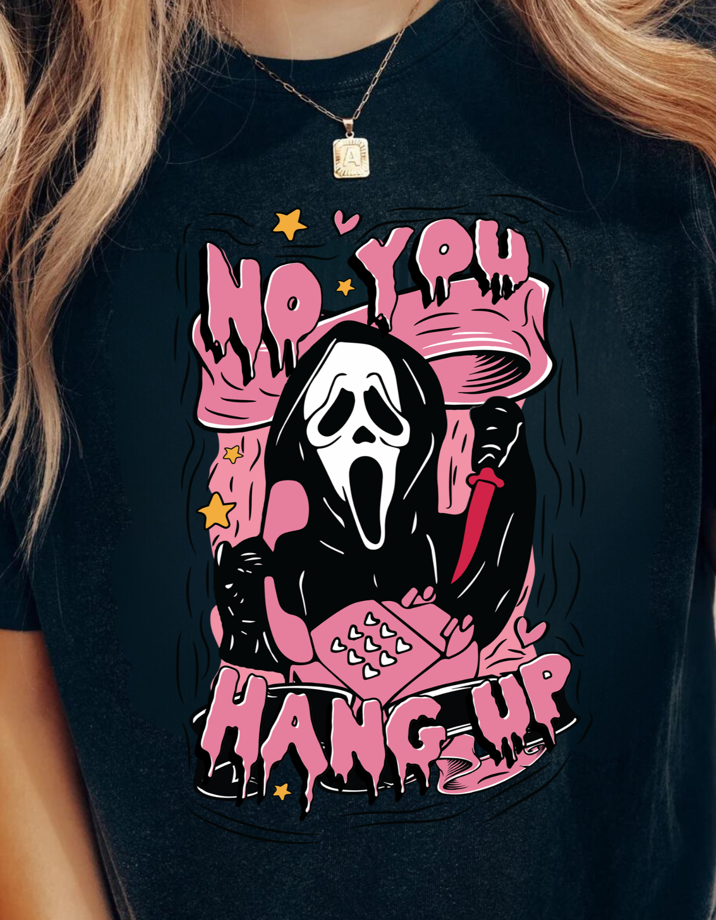 No You Hang Up T-Shirt | Halloween Shirt | Ghost Tee Shirt | Gift
