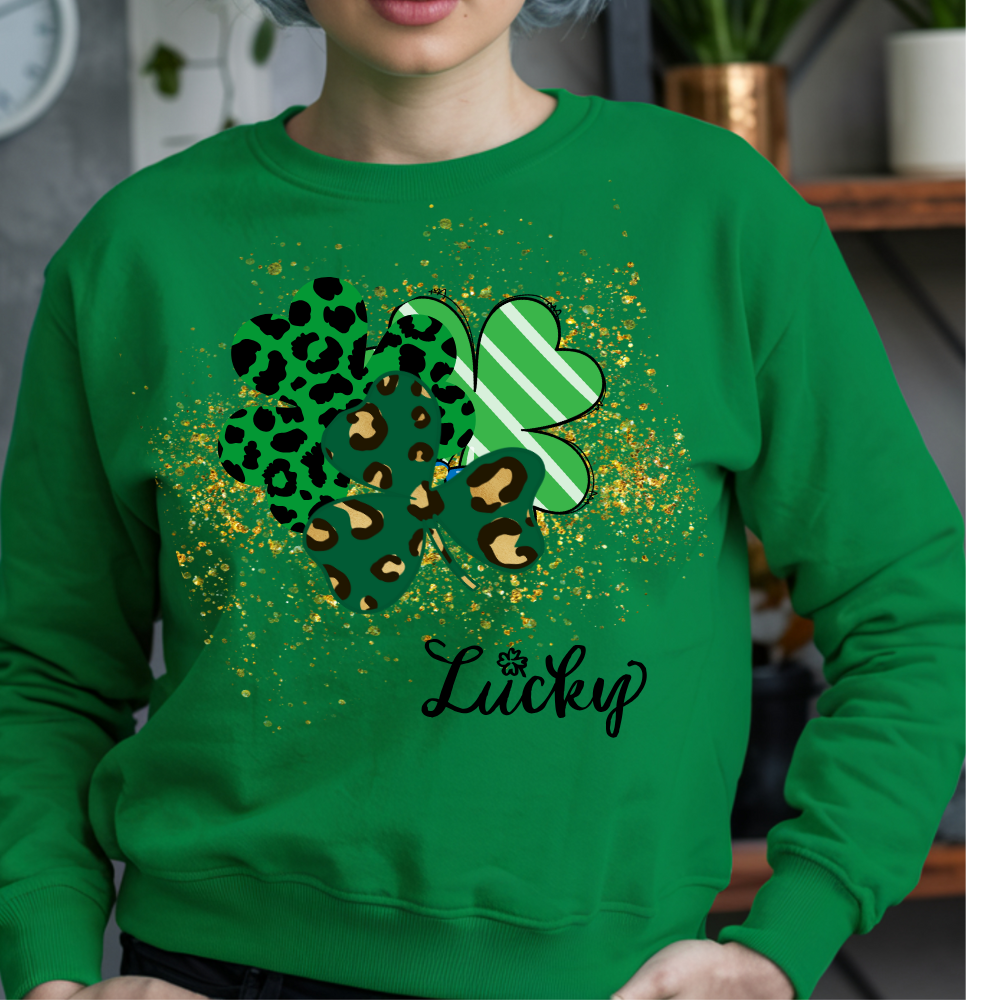 St. Paddy's Lucky Clover Sweatshirt | St. Patrick's Day