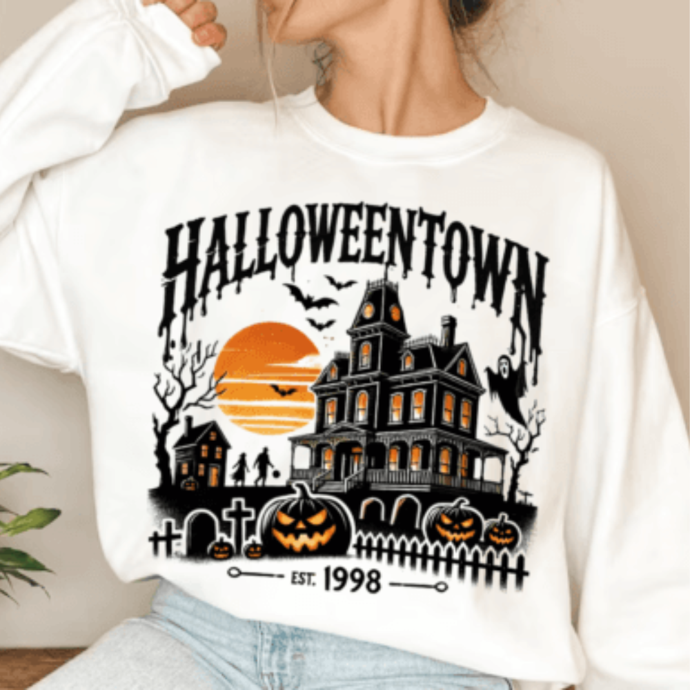 Halloween Town "Est. "1998" T-Shirt/Sweatshirt!