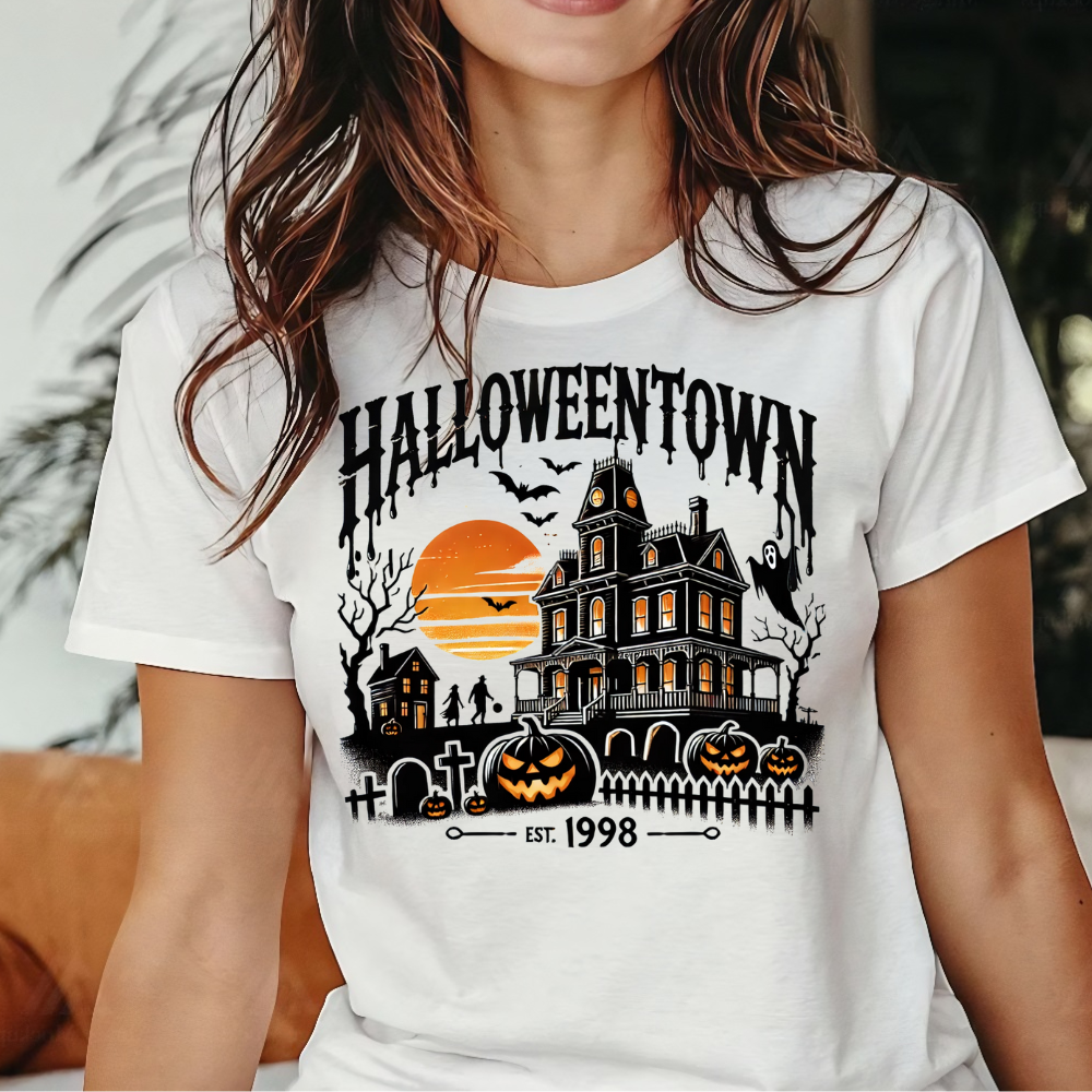 Halloween Town "Est. "1998" T-Shirt/Sweatshirt!