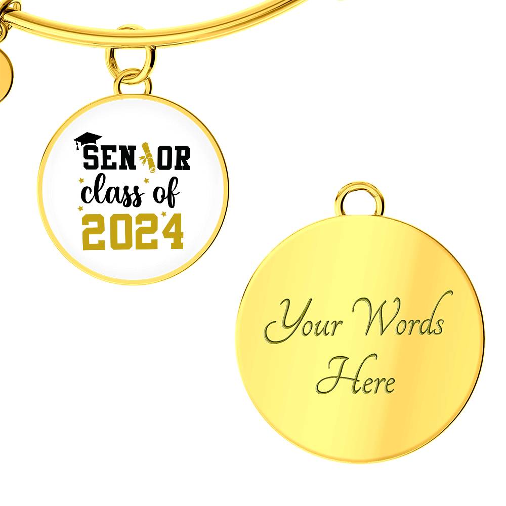 To "The Graduate" Circle Bangle