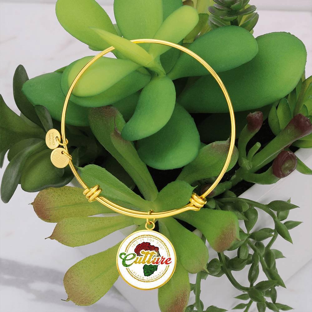"DO IT FOR THE CULTURE" CIRCLE BANGLE