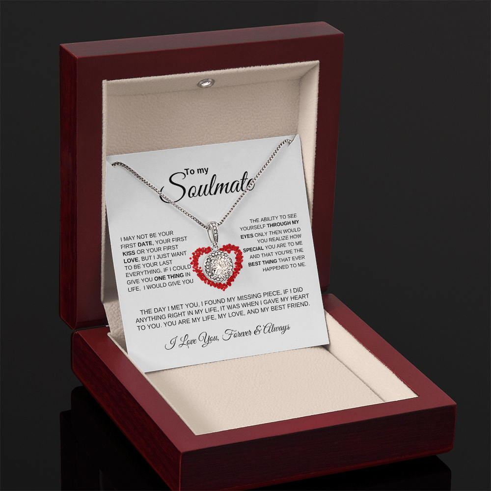 To My Soulmate "My Missing Piece" Eternal Hope Necklace