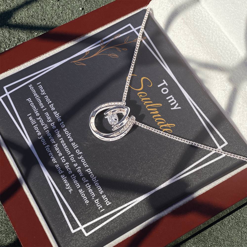 To My Soulmate "Promise" Lucky in Love Necklace