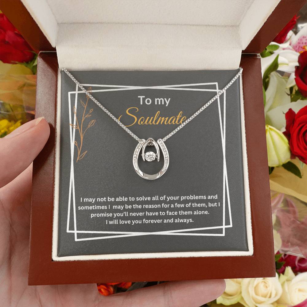 To My Soulmate "Promise" Lucky in Love Necklace