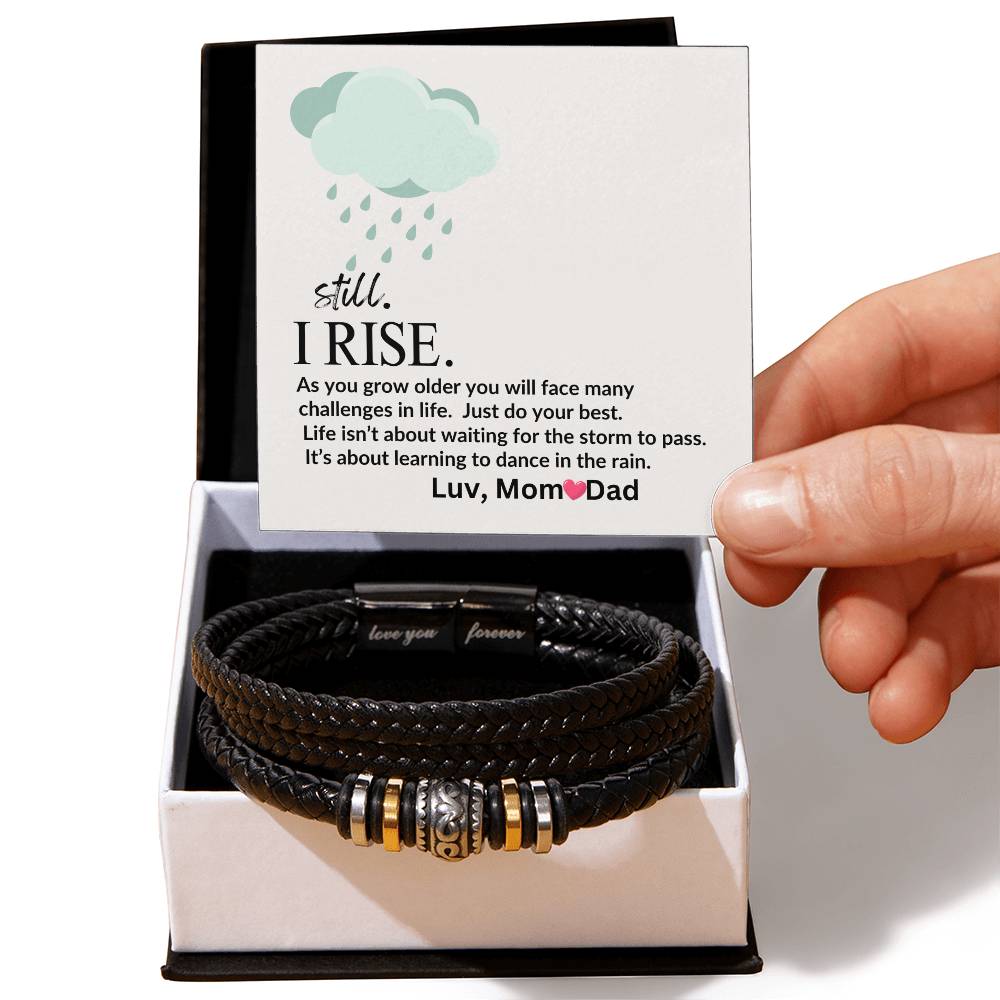 For my Son "Encouragement" Love You Forever Bracelet