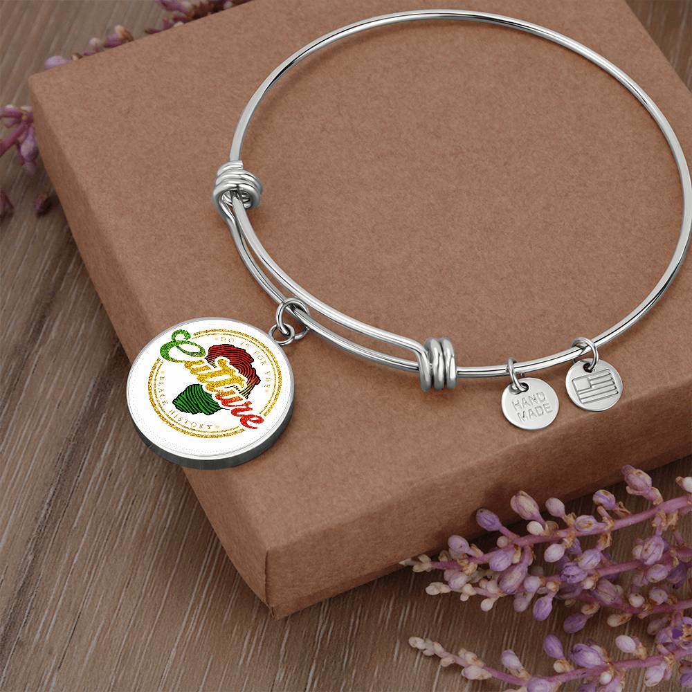 "DO IT FOR THE CULTURE" CIRCLE BANGLE