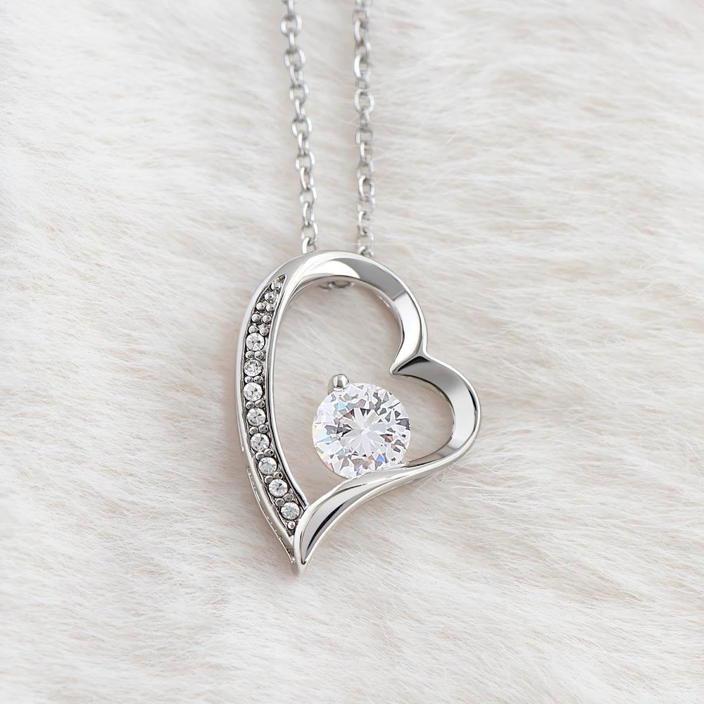 To My Soulmate "Never forget I Love You" Forever Love Necklace