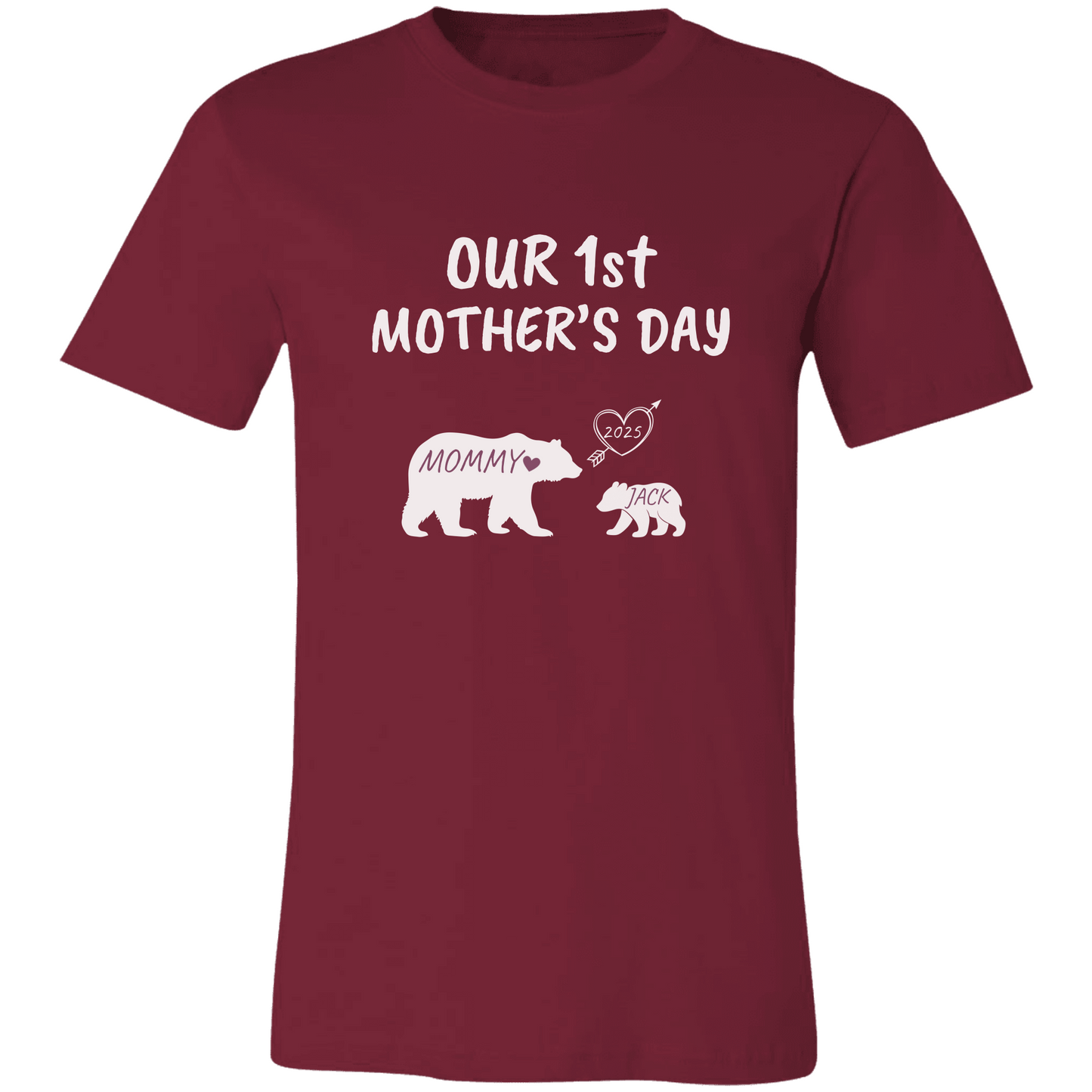 Our 1st Mother's Day Shirt, Custom With Names