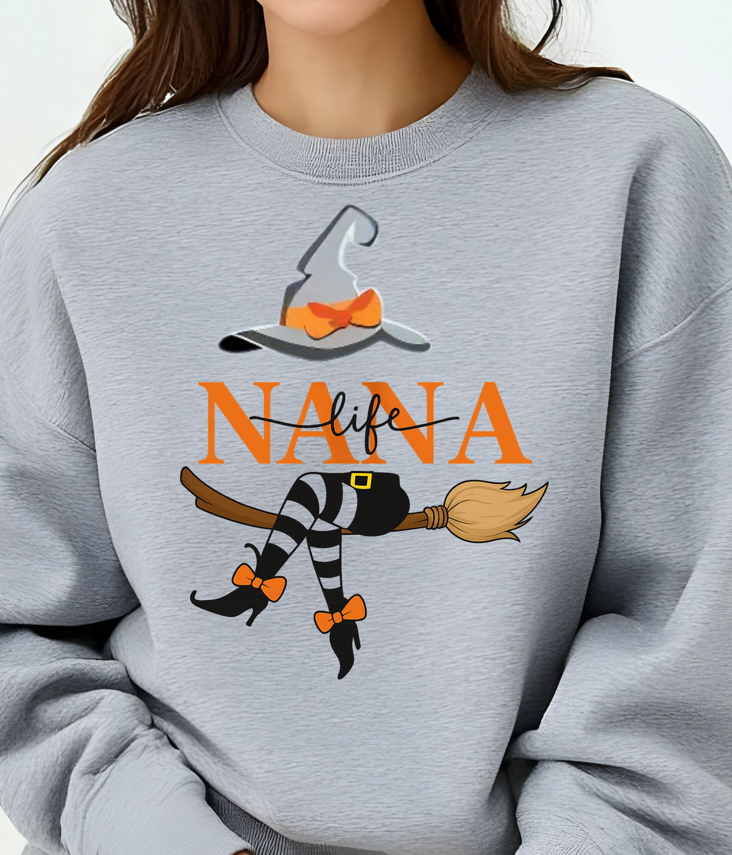 Personalize NANA Witch Sweatshirt