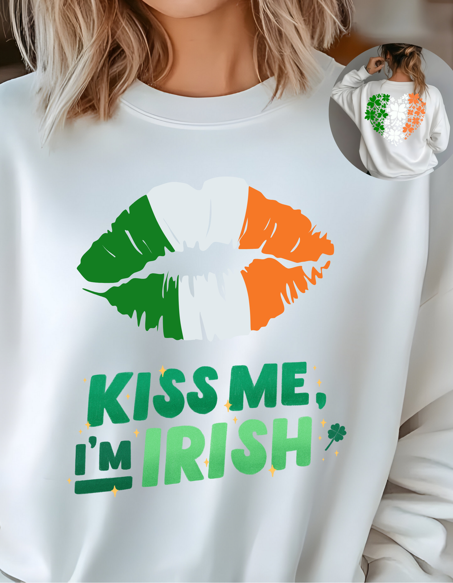 Funny St. Paddy's Day "Kiss Me I'm Irish" Apparel