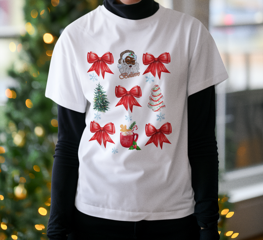Christmas Santa Croquette T-Shirt