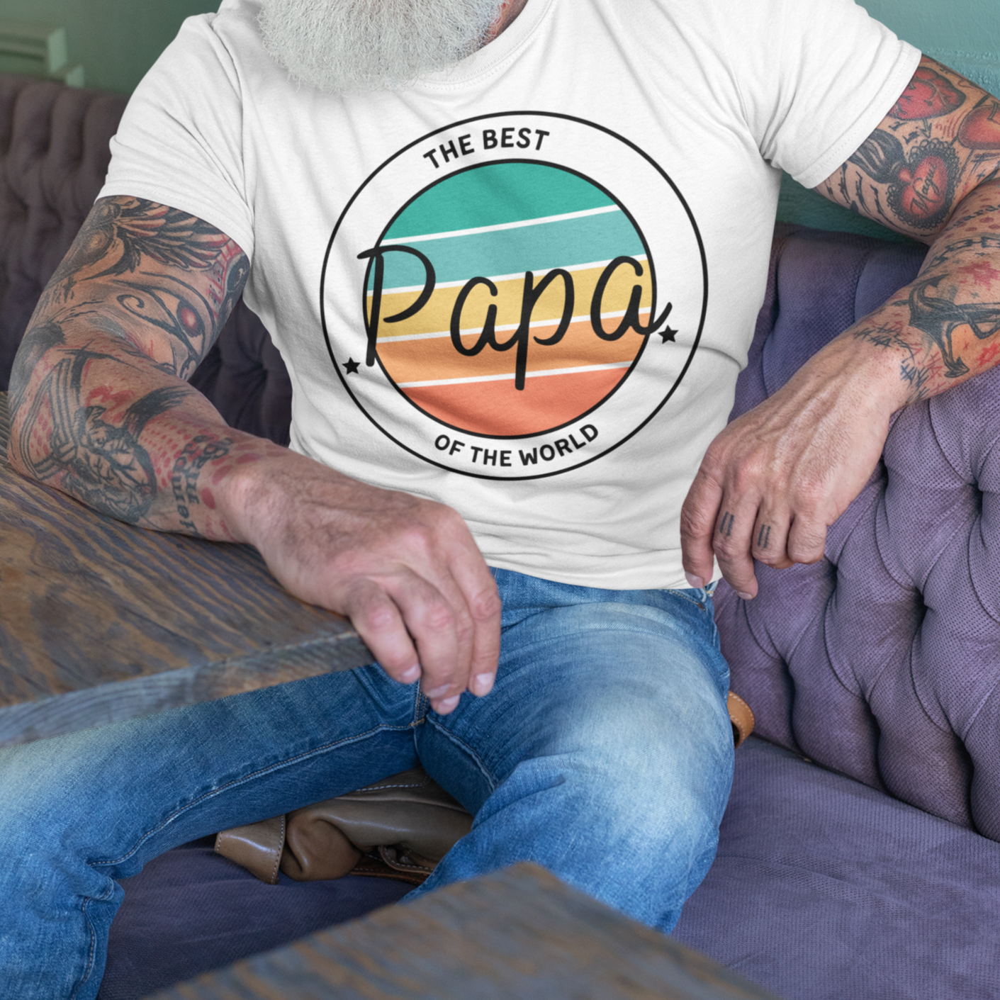 The Best Papa T-Shirt
