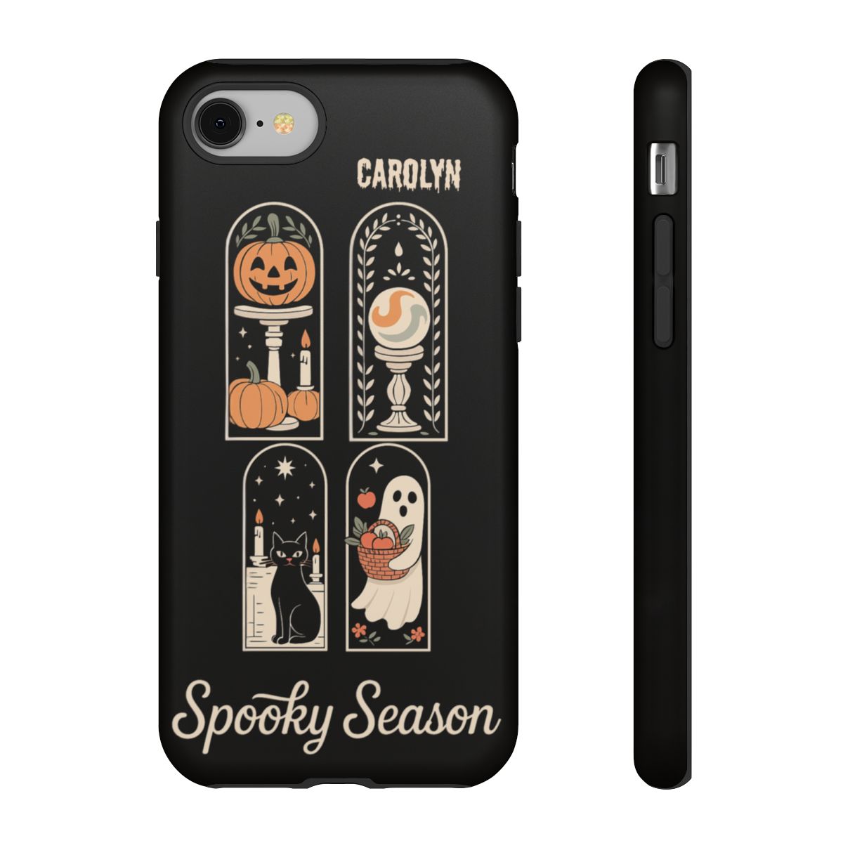 Spooky Season Custom Phone Case - Durable Dual Layer
